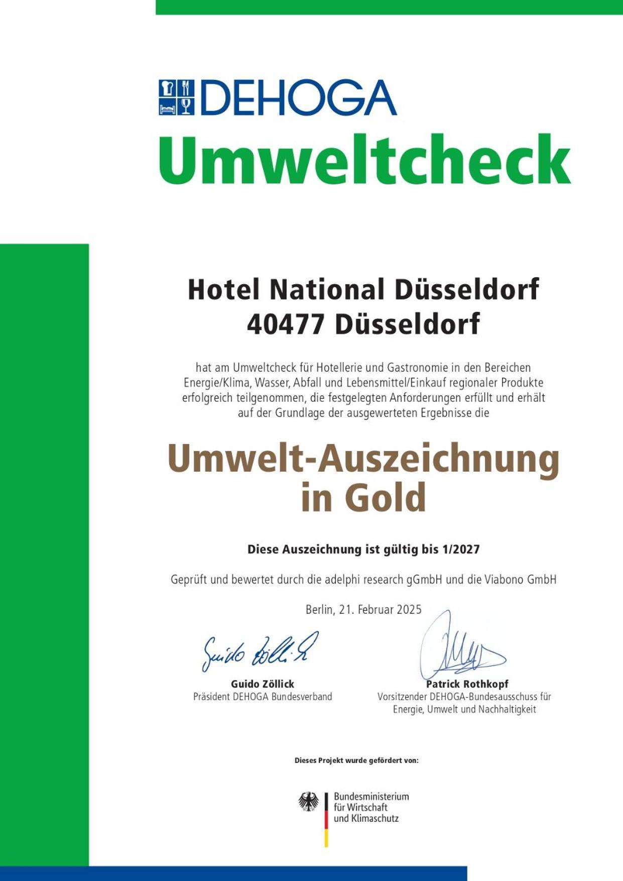 Hotel National Duesseldorf Bagian luar foto